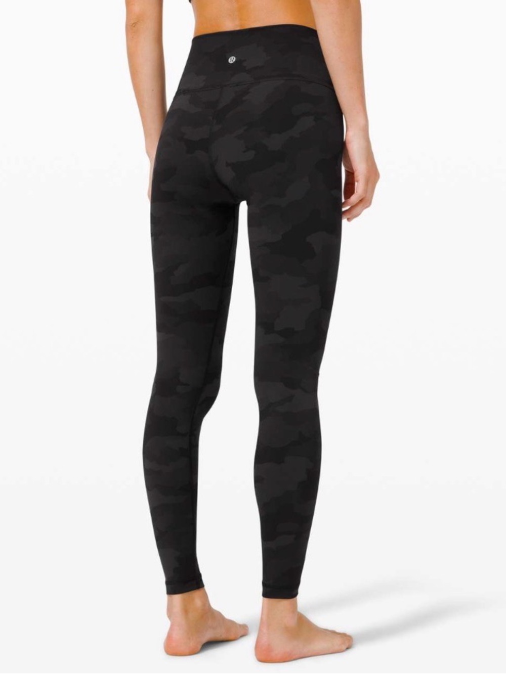 Lululemon Wunder Under High-Rise Tight 28" Heritage 365 Camo Deep Coal Multi 12